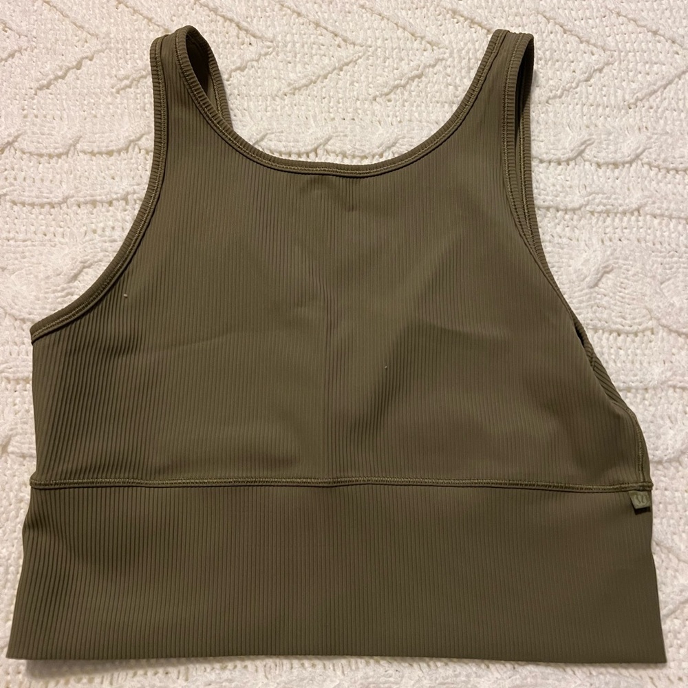Lululemon green reversible tank